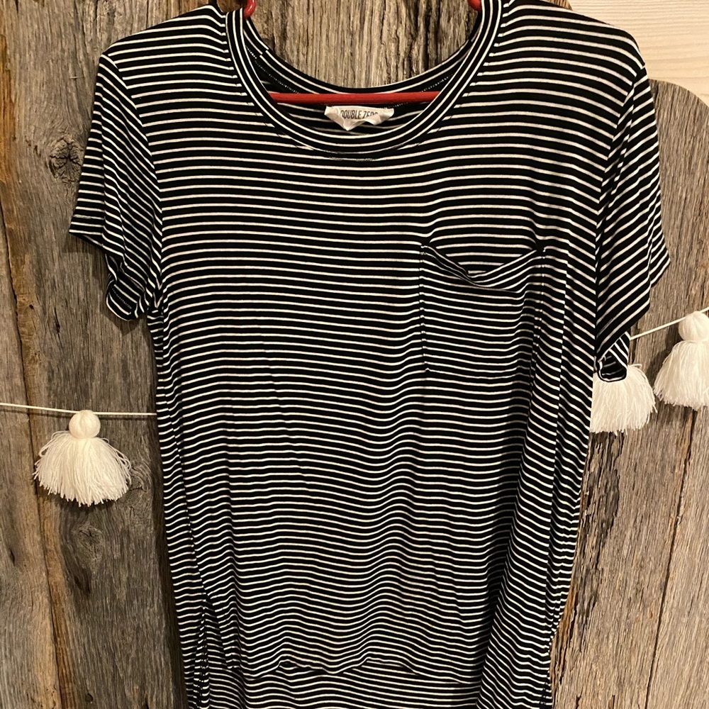 Striped Pocket Tee